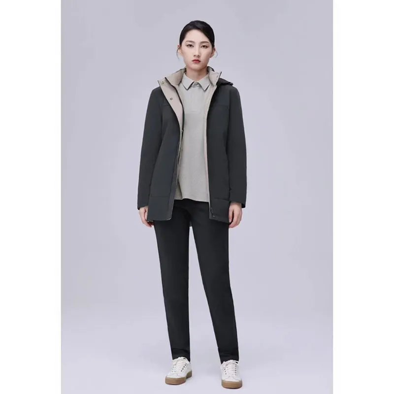 Пуховик унисекс из гусиного пуха