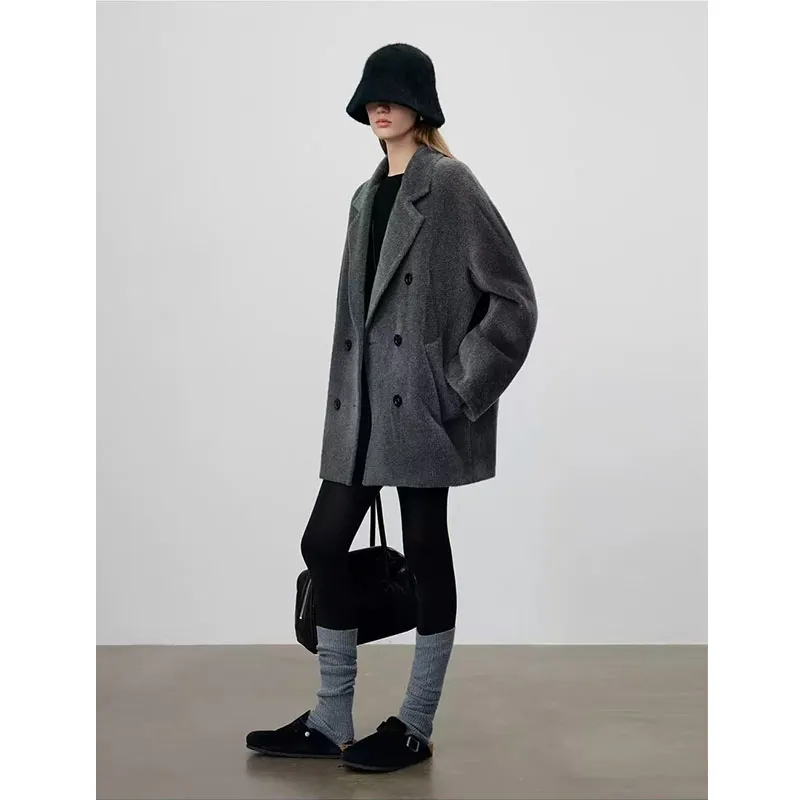 Шерстяное пальто