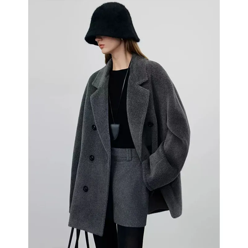 Шерстяное пальто