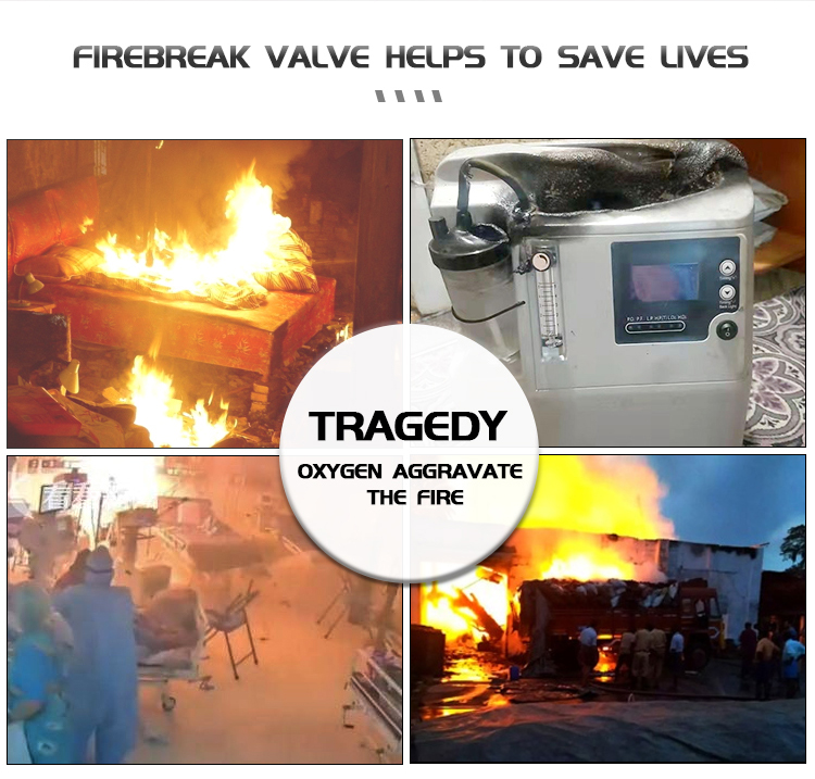 Комплект противопожарного отсечного клапана для защиты кислородного концентратора 4202 (2)