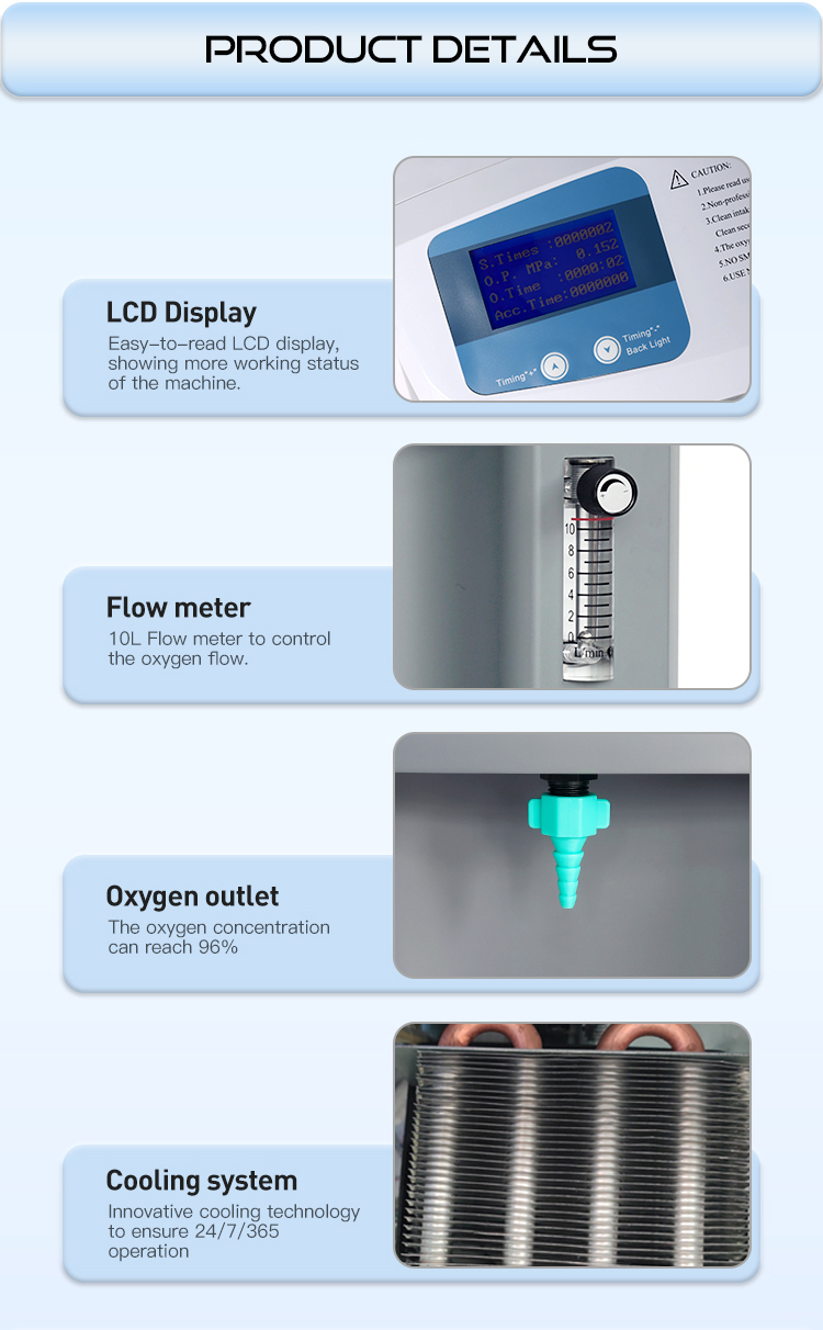 10-литровый кислородный концентратор 4202 (5)