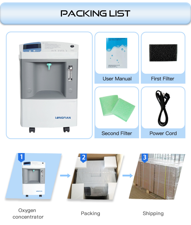 10-литровый кислородный концентратор 4202 (8)
