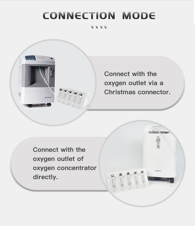 5-канальный разветвитель кислородного потока 4203 (4)