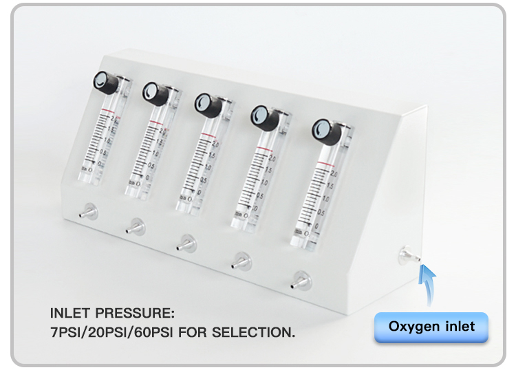 5-канальный разветвитель кислородного потока 4203 (6)