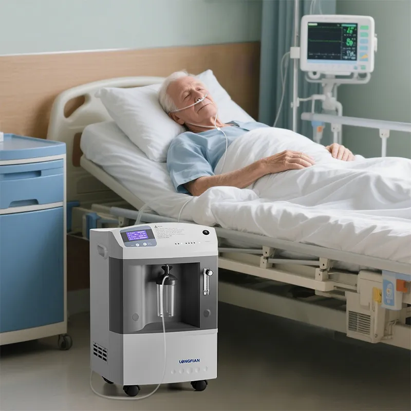 Медицинский и бытовой кислородный концентратор ...