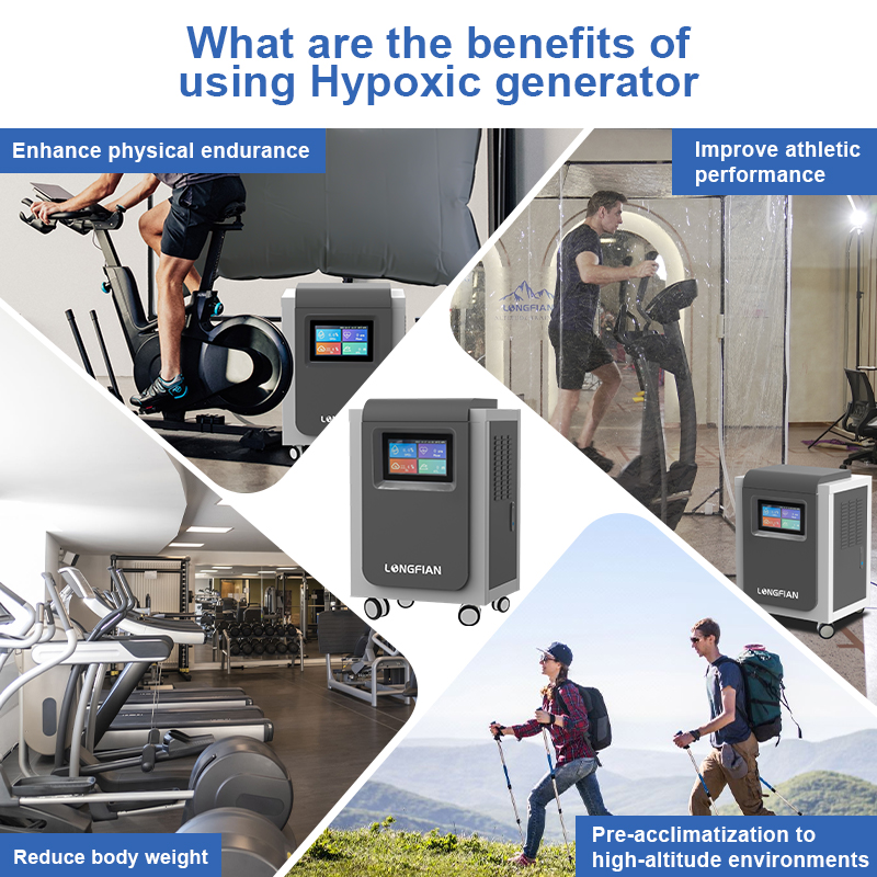Новый дизайн, низкий уровень шума 45 дБ, 100 л/мин, генератор высоты