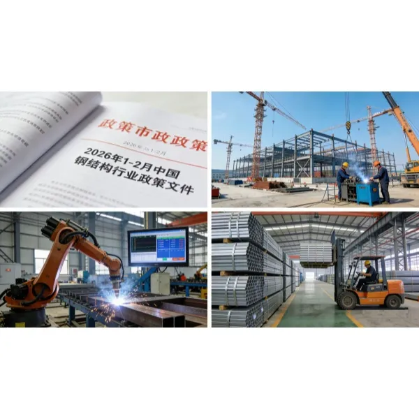 Январь и февраль 2026 года: новости и события на внутреннем рынке стальных конструкций Китая