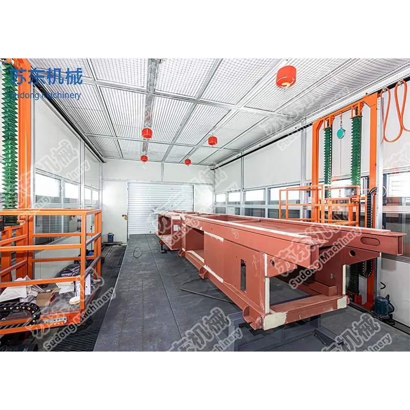 Гидровращательная окрасочная камера