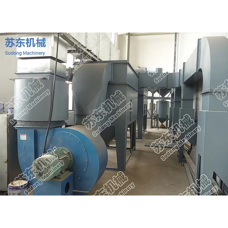 Дробеструйная камера с пневматической рекуперацией