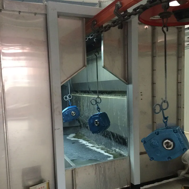 Окрасочная камера с водяной завесой