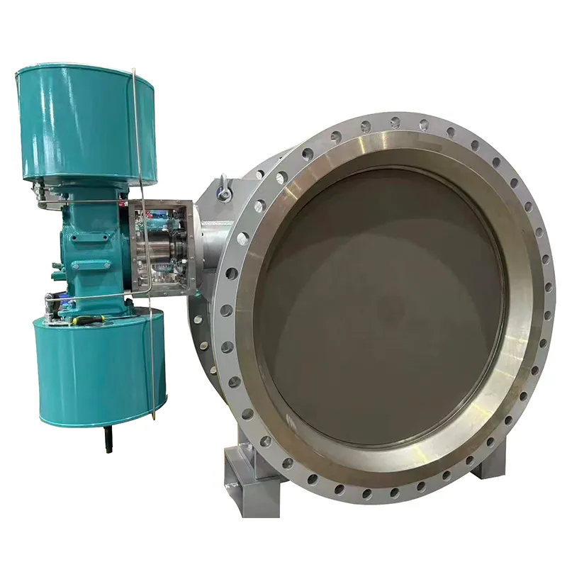 Большой диаметр трехэксцентриковый дисковый затвор (1)