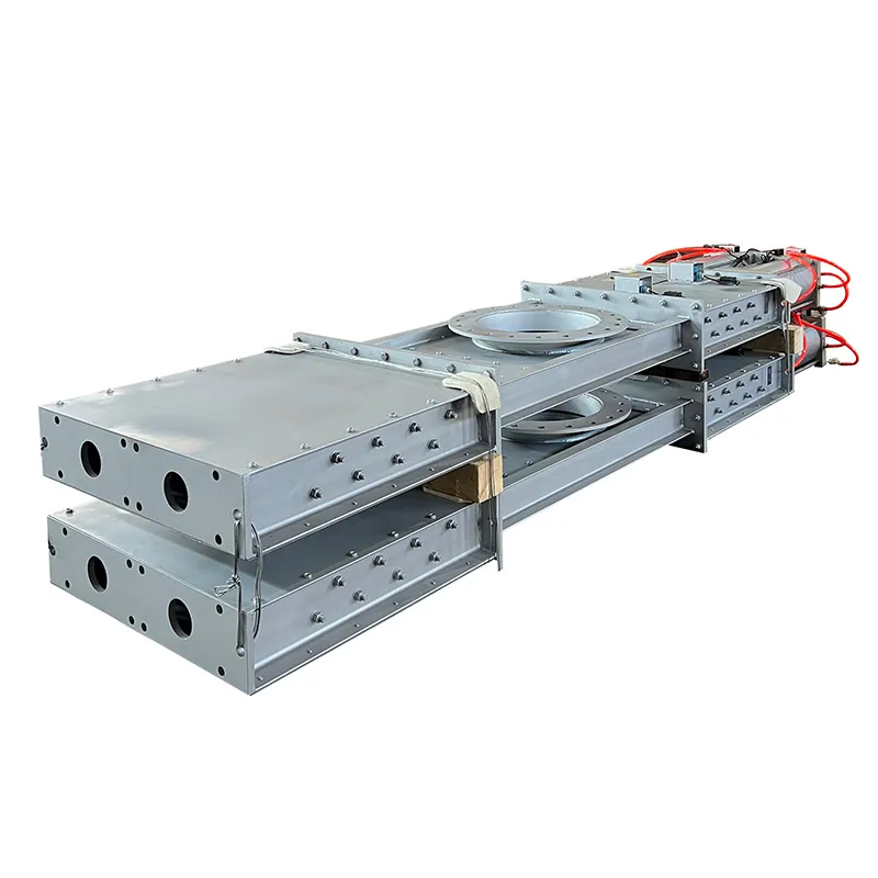 Взрывозащищенная пневматическая задвижка специально для угольных бункеров