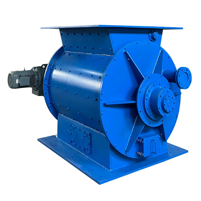 Высокотемпературный роторный питатель с защитой...