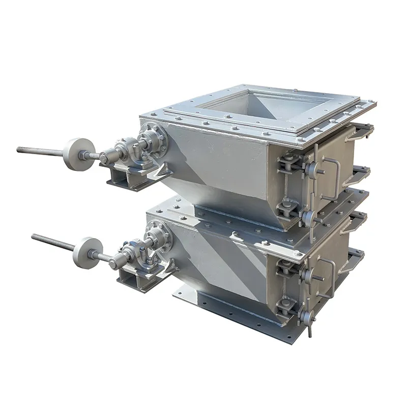 Двухслойная однодверная поворотная заслонка с мягким уплотнением и противовесом