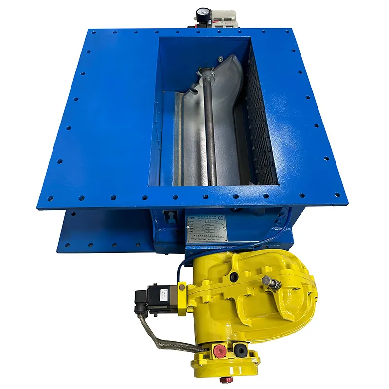 Пневматический регулирующий клапан расхода