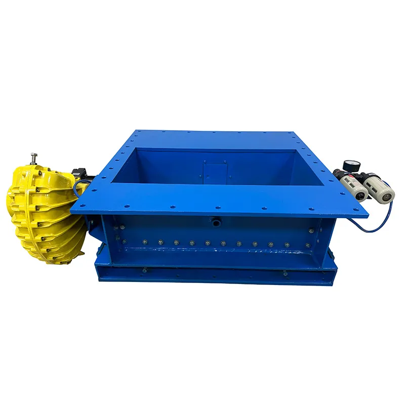 Пневматический регулирующий клапан расхода