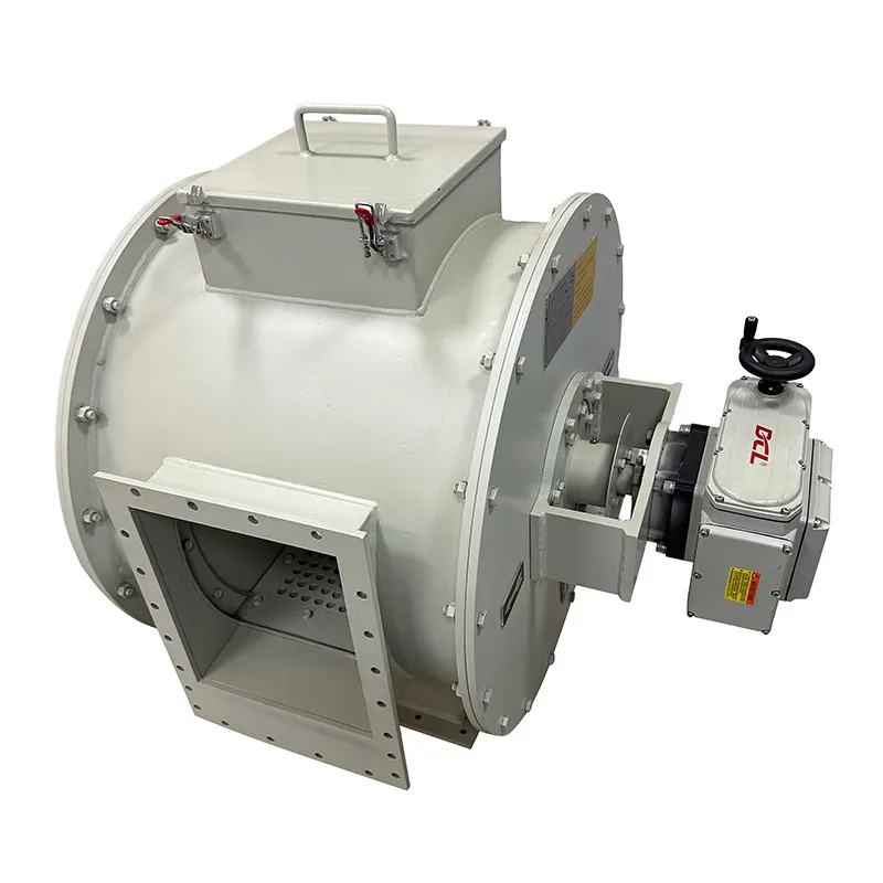 Трехходовой, четырехходовой распределительный клапан для пылевидных материалов