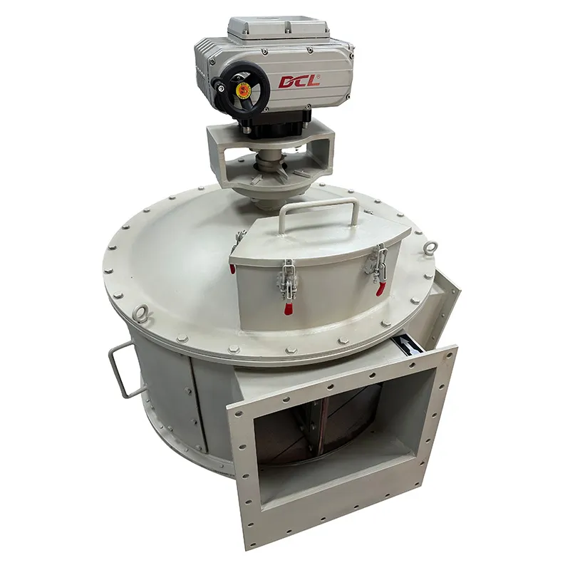 Трехходовой, четырехходовой распределительный клапан для пылевидных материалов