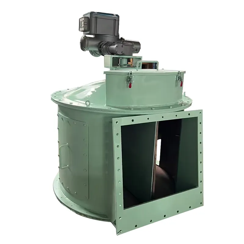 Трехходовой, четырехходовой распределительный клапан для пылевидных материалов