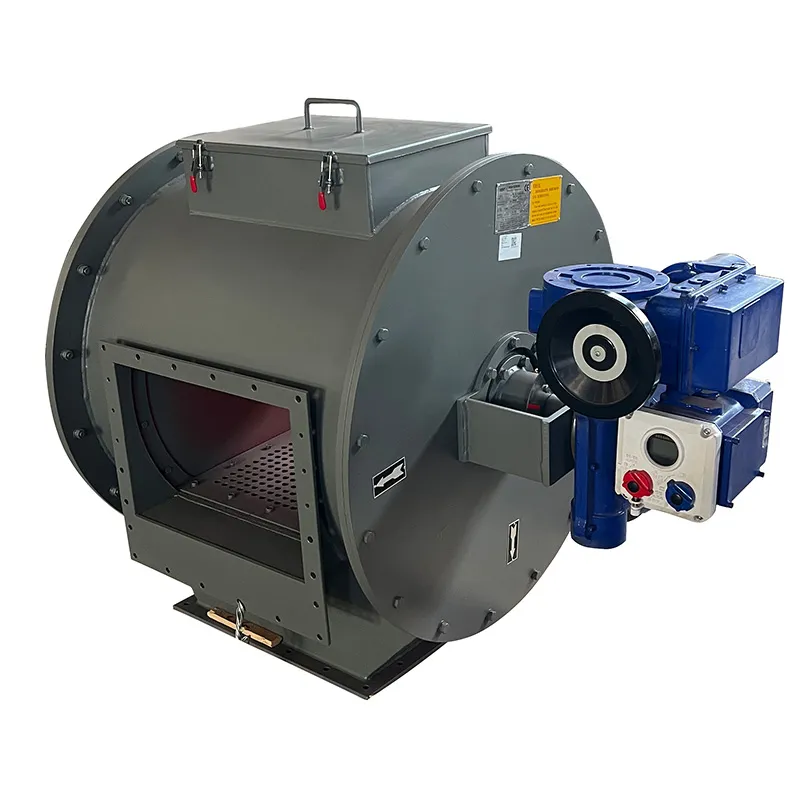 Трехходовой, четырехходовой распределительный клапан для пылевидных материалов