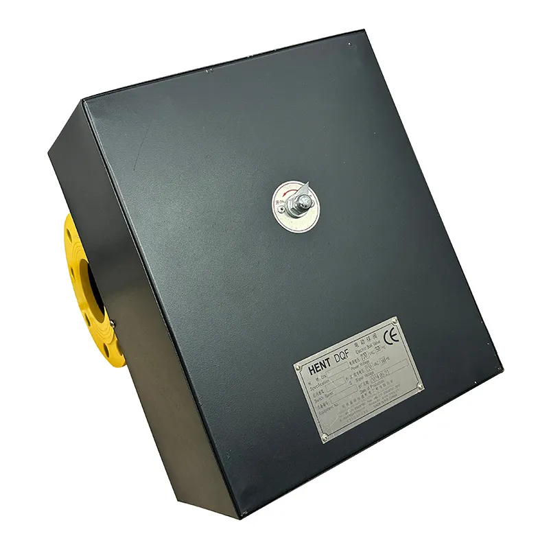 Электрический шаровой кран серии DQF