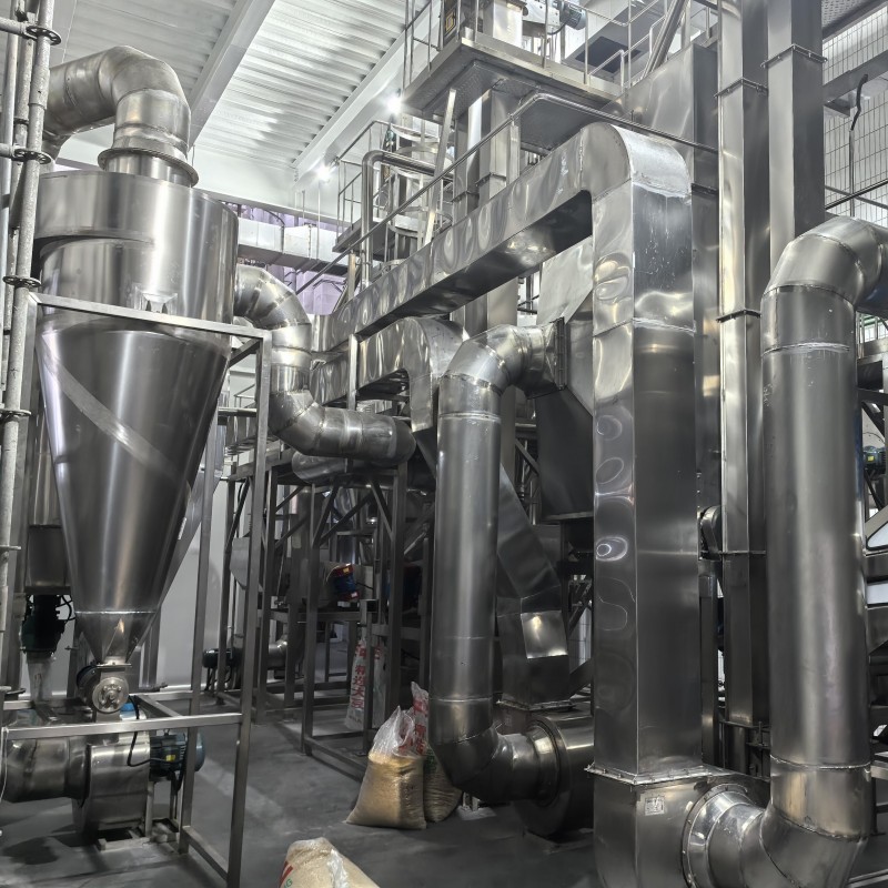 Линия обжарки полножирной сои