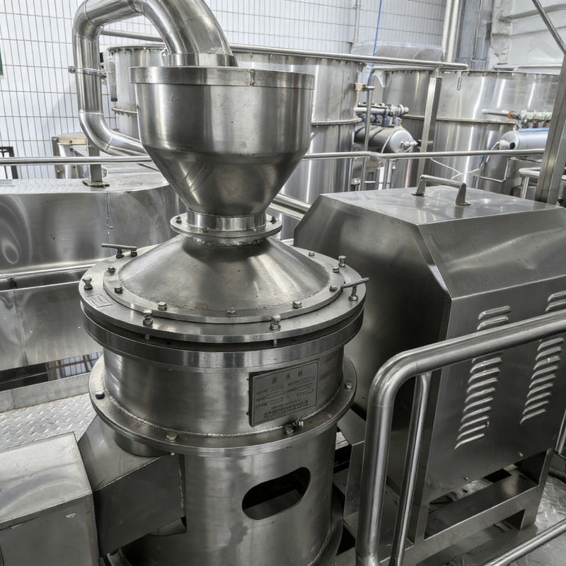 Линия обжарки полножирной сои