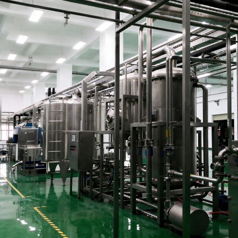 Линия производства соевого молока DRX-ZJX8000