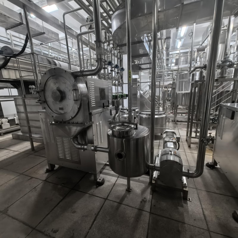 Линия производства соевого молока DRX-ZJX1000