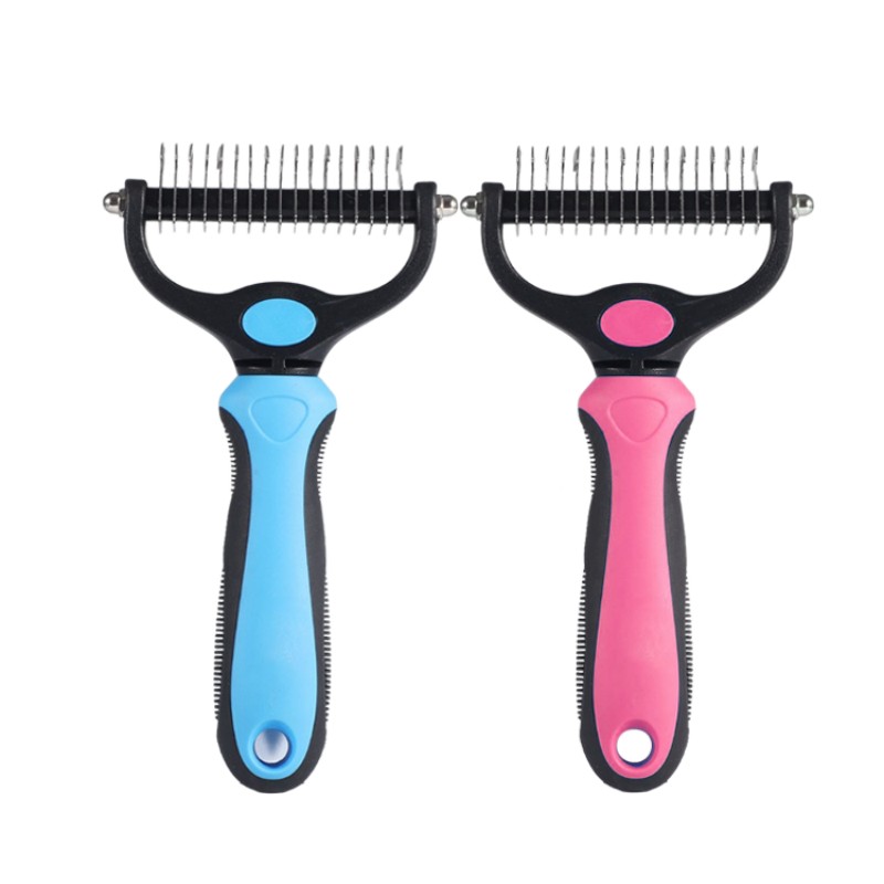 Домашние животные с открытыми узлами, расчёской, расчёской для кошек, хуа тин HTK011L кошки, собаки, чистка и красота
