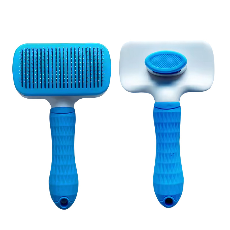 Расческа для домашних животных с изогнутыми зуб...