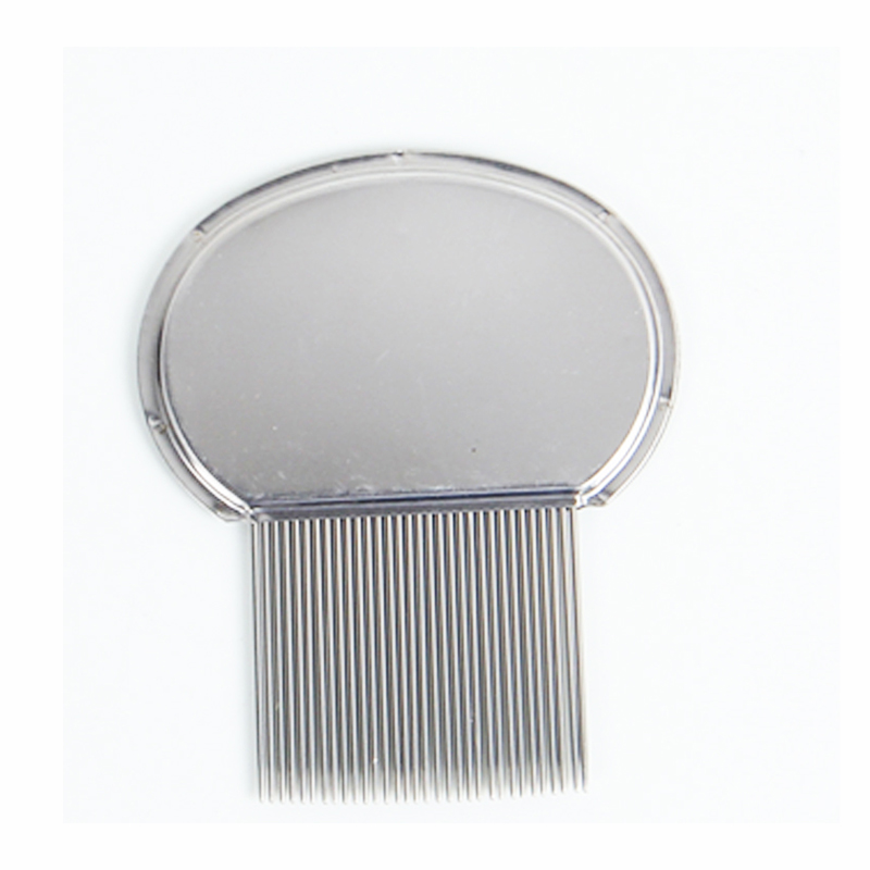 Нержавеющая сталь железный лист кошка собака вши гребень хуа тин htc 069