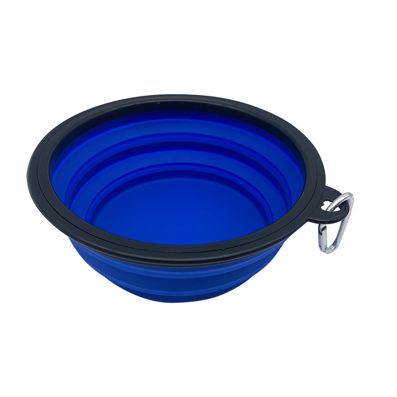 Складная миска для домашних животных силиконовая миска путешествие выездная чаша для питьевой воды хуа тин HTGC17 – 3S & M & L портативная собачья миска питьевая вода на открытом воздухе корзина для кошек и собак