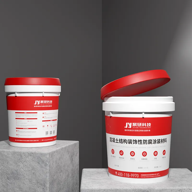 Декоративное антикоррозионное покрытие для бетонных конструкций