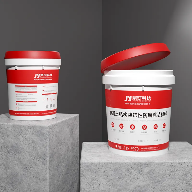 Декоративное антикоррозионное покрытие для бетонных конструкций
