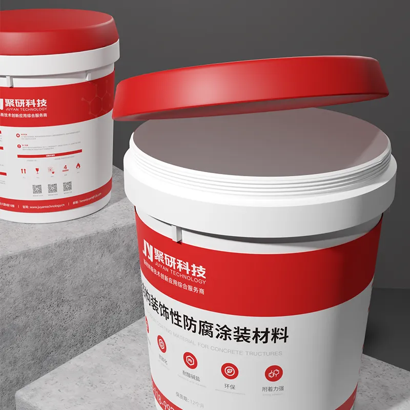 Декоративное антикоррозионное покрытие для бетонных конструкций