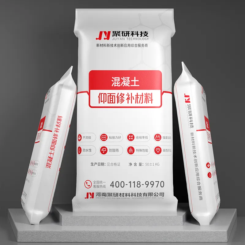 Материал для ремонта бетона на вертикальных и потолочных поверхностях