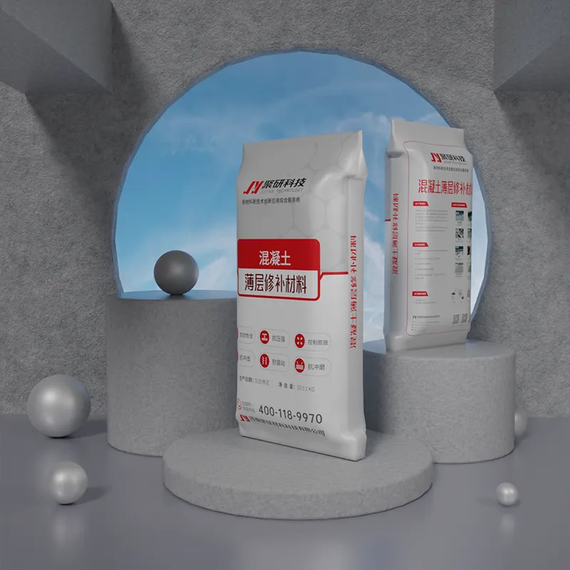 Материал для тонкослойного ремонта бетона