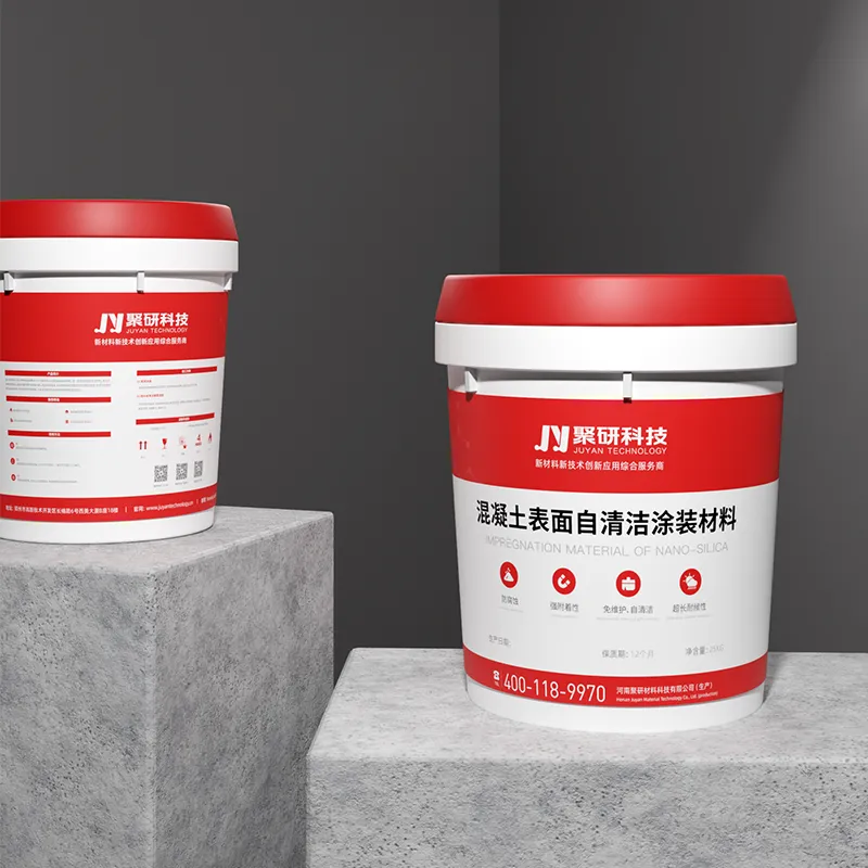 Самоочищающееся покрытие для бетонных поверхностей