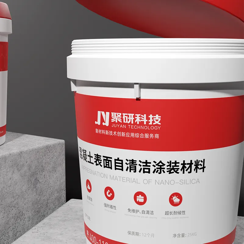 Самоочищающееся покрытие для бетонных поверхностей