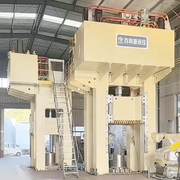 Гидравлический пресс для тёплой экструзии серии YB62 — специализированное оборудование для формования корпусных деталей