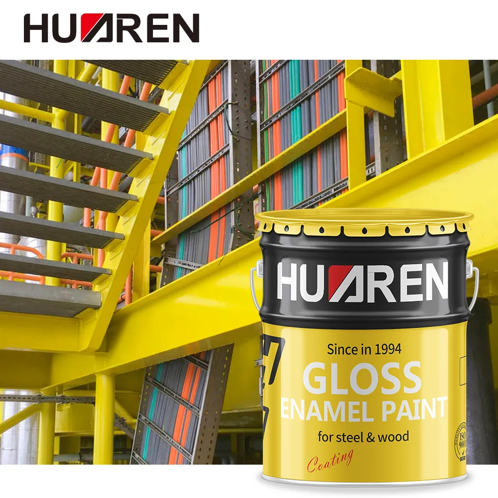 Ударопрочная глянцевая защитная эмалевая краска Huaren