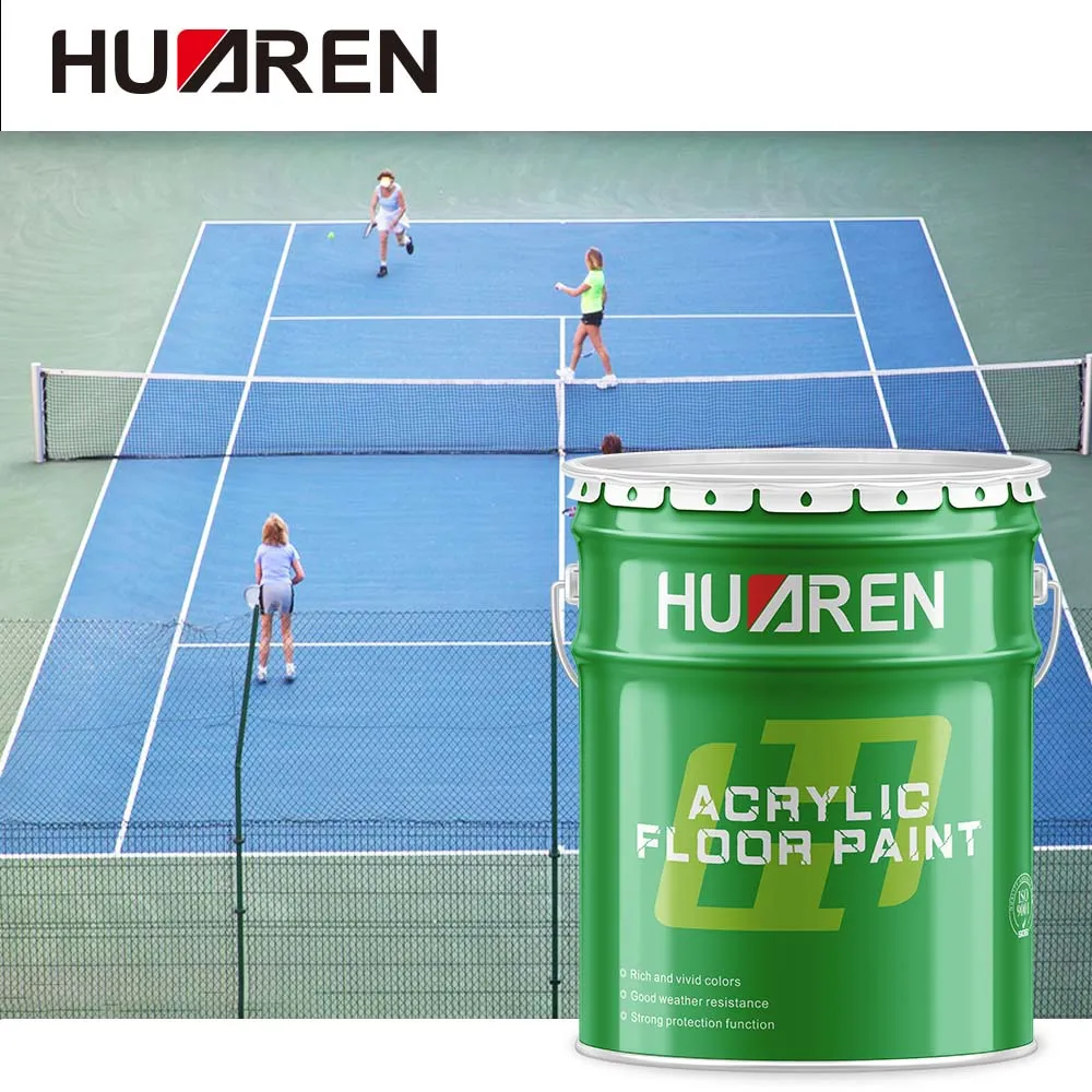 Хуажэнь Водоосновная Акриловая Краска для Гаражных Полов