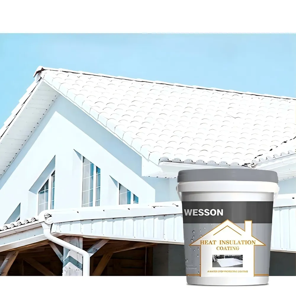 Хуажэнь Высоконаполненная Полуглянцевая Полиуретановая Жидкая Резиновая Кровельная Гидроизоляция