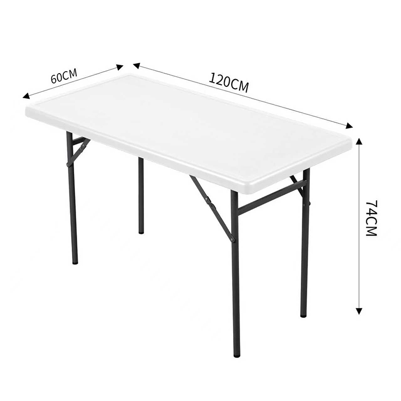 120×60 см прямой стол