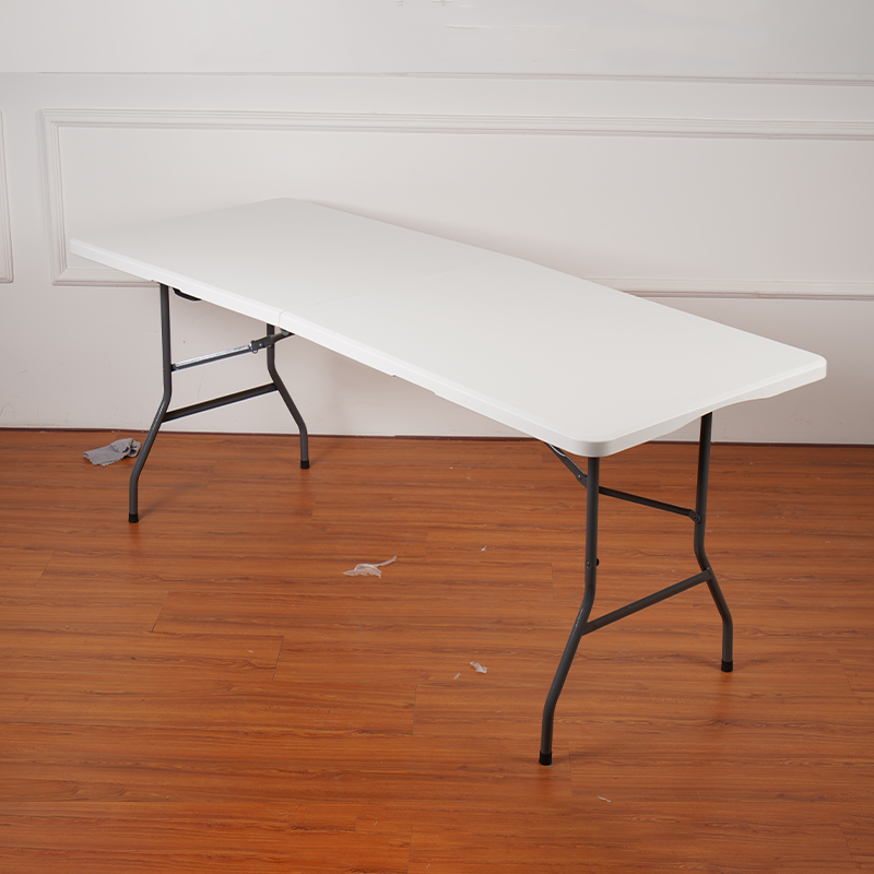 Складной прямоугольный стол для открытых пространств методом выдувного формования