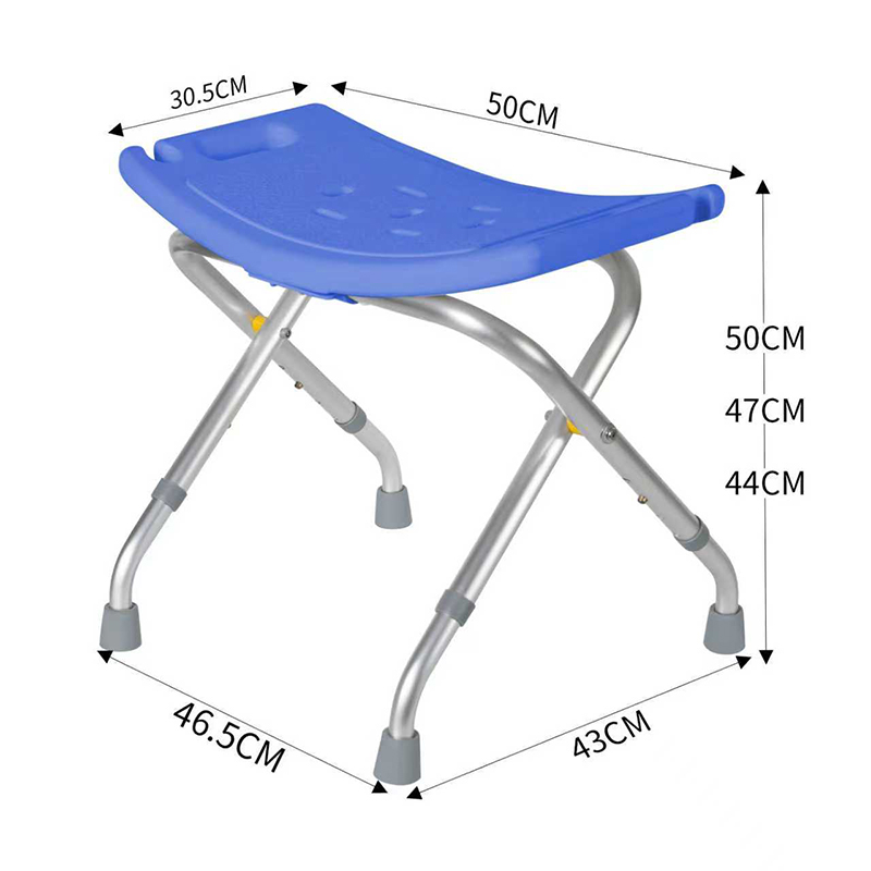 Складной табурет для ванной комнаты