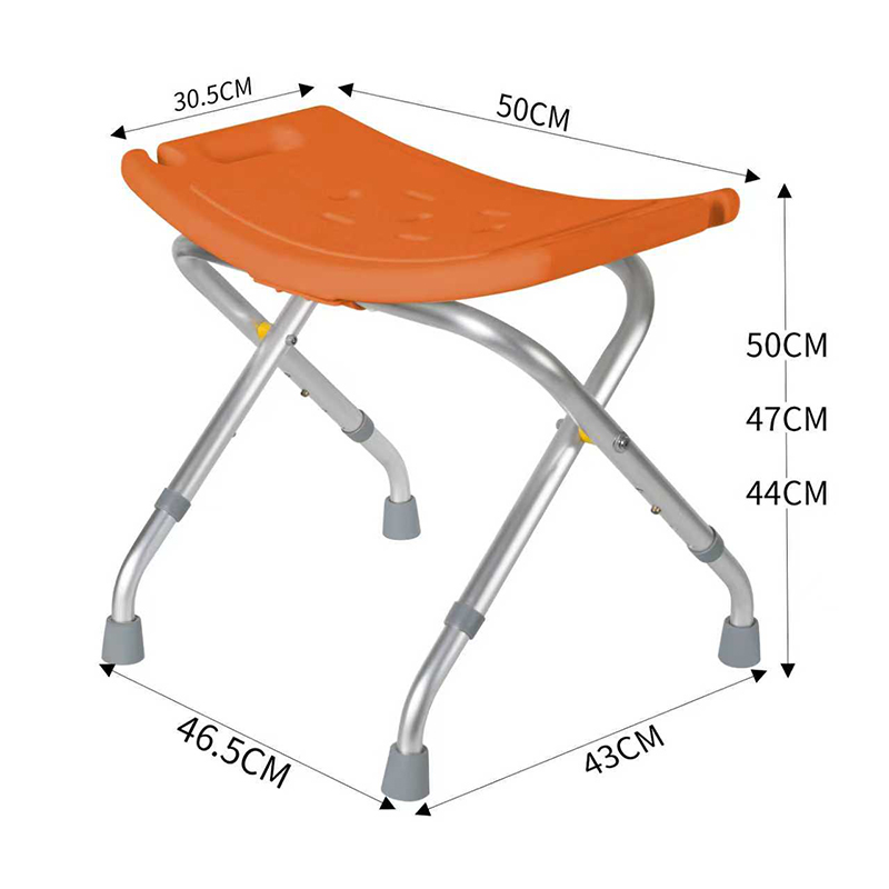 Складной табурет для ванной комнаты