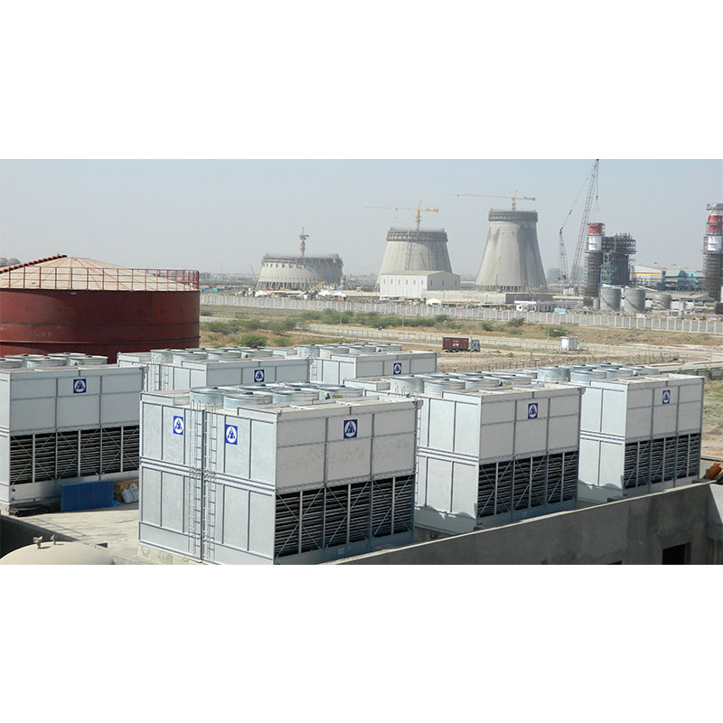 Процесс сборки градирни с замкнутым контуром