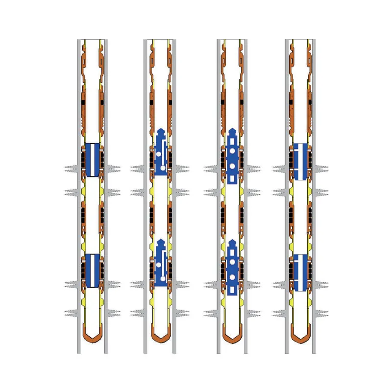 Концентрическая интегрированная технология раздельного нагнетания воды